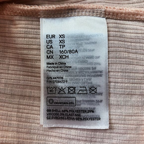 H&M | Light Pink Knotted Top - Picture 5 of 5